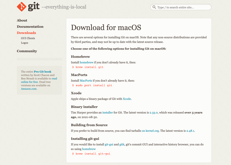 Git Install 1